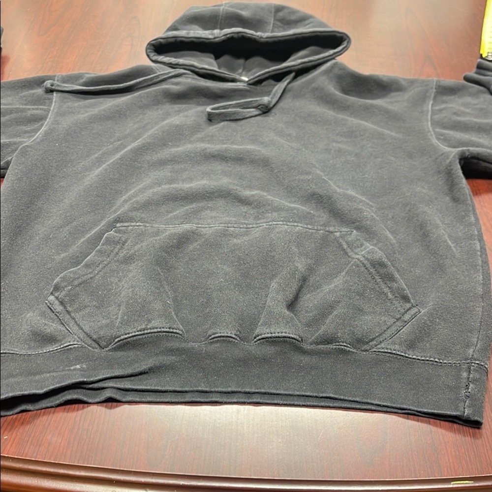 ##123, Size M, Black Hoodie - Picture 3 of 9